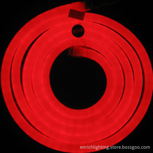 SMD Color-changing RGB LED Neon Light, 16 x 28mm, 230V AC Input, 14.4W/m Power, IP65 IP RatingNew